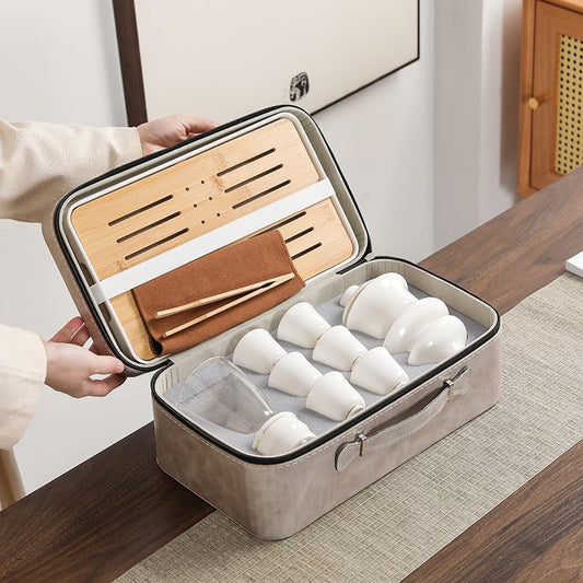 Why I Always Travel with My Gongfu Tea Tray Set & Carrying Case