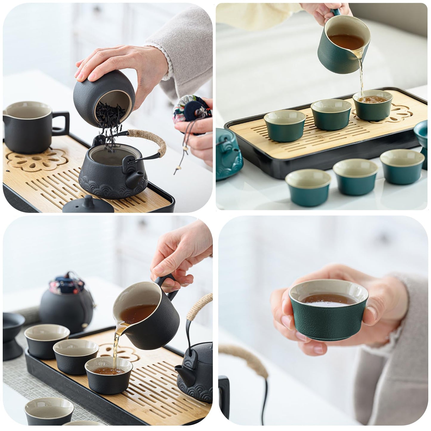 14-delige Kung Fu-theeset – Luxe geschenkdooseditie