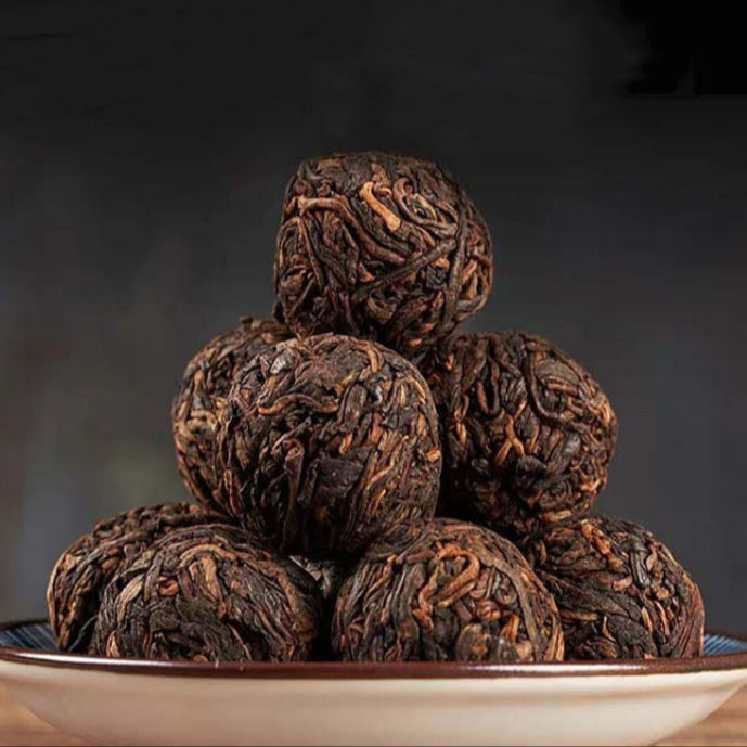 Ban Zhang Pu’er Tea Balls – 250g