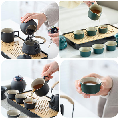 14-delige Kung Fu-theeset – Luxe geschenkdooseditie
