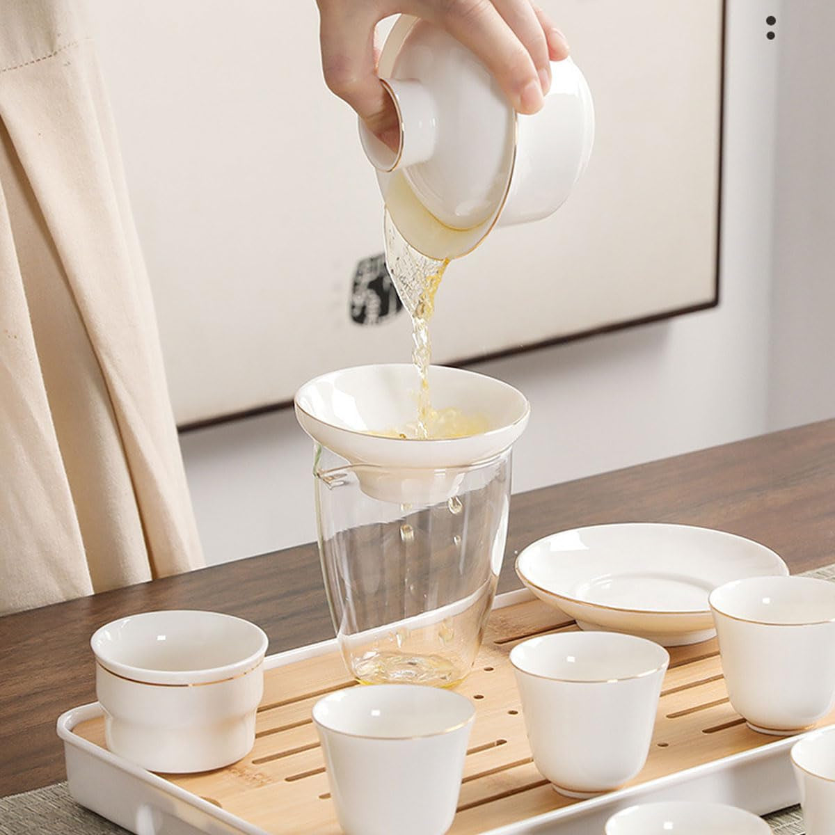 Roy's Portable Gongfu Tea Tray Set & Carrying Case